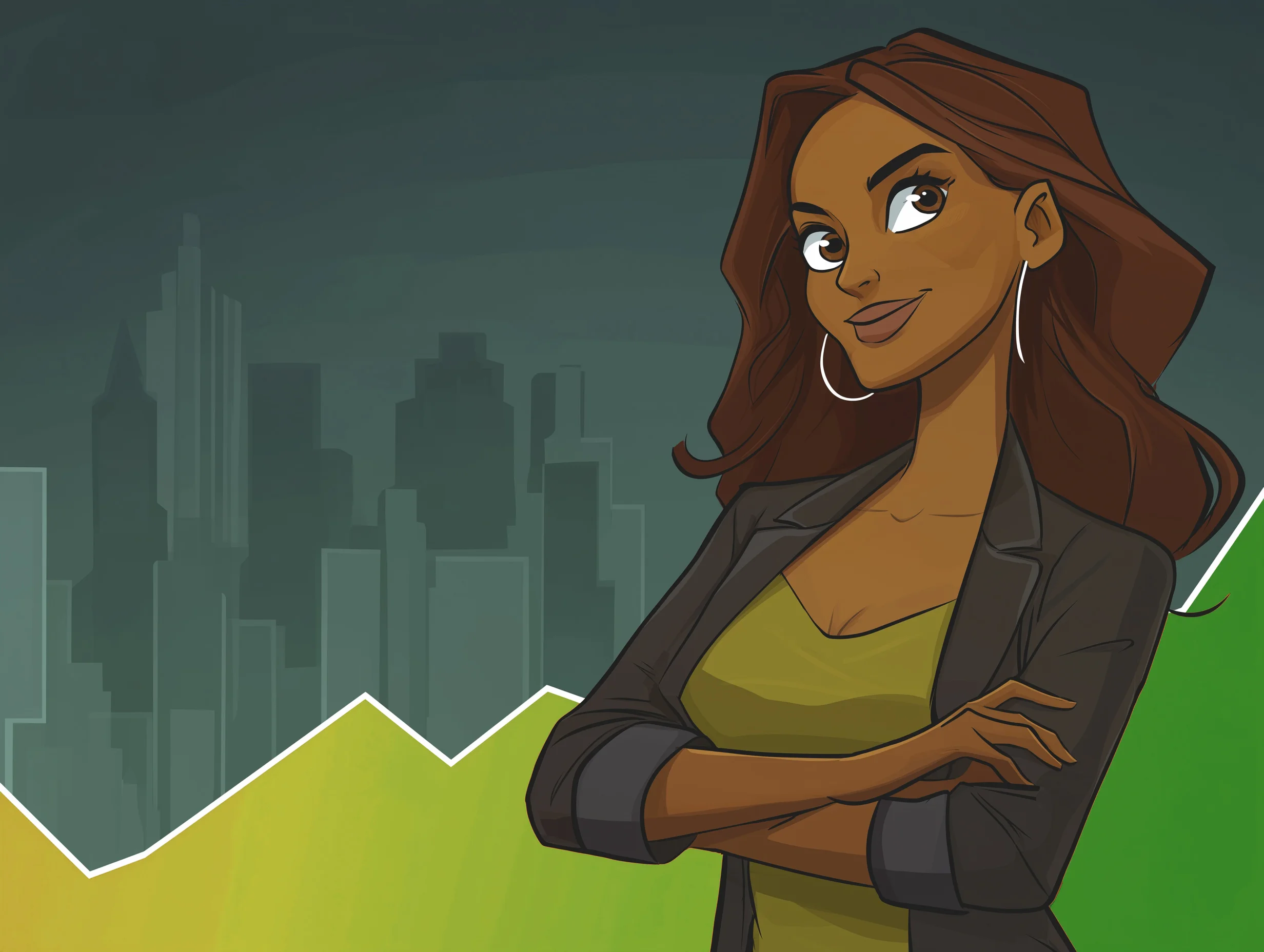 Person working on a digital sales blueprint